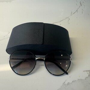 Prada Women's Grey Gradient Sunglasses